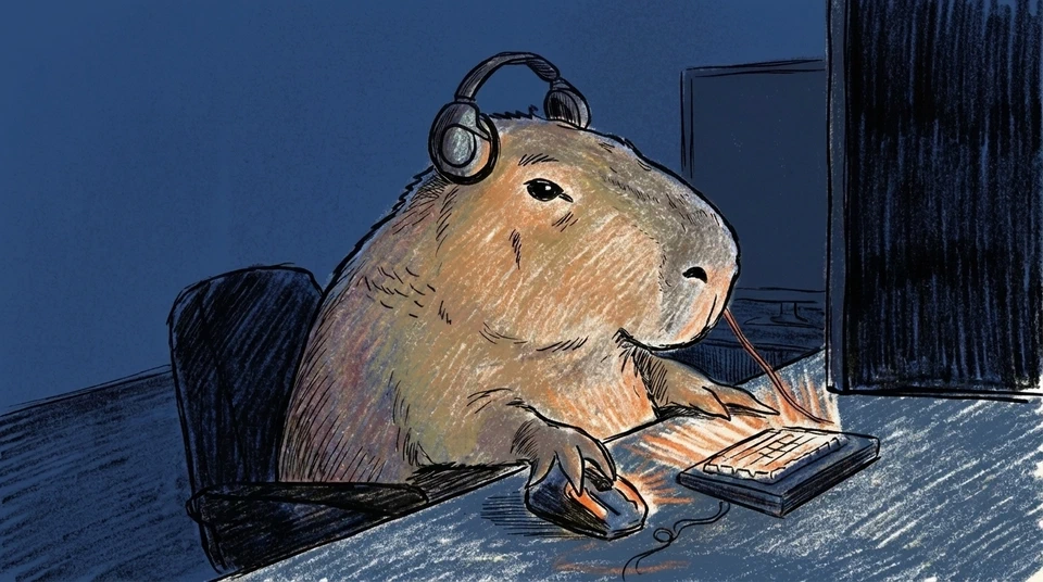 Capivara gamer